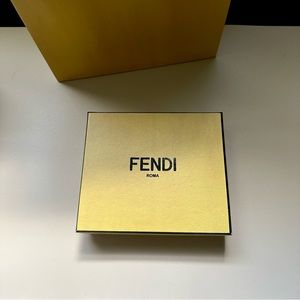 Fendi Diagonal Card Holder